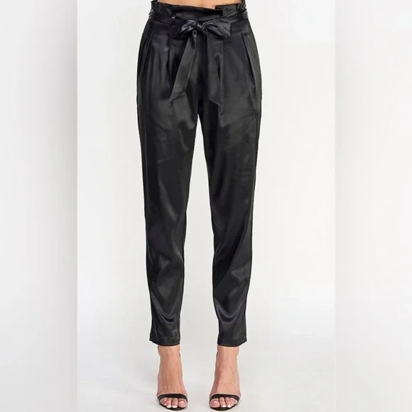 Lane Bryant Satin Paperbag Waist Pants NWOT, 18 - Picture 5 of 6